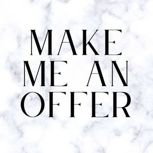 Make me an offer! Love it? Buy it!